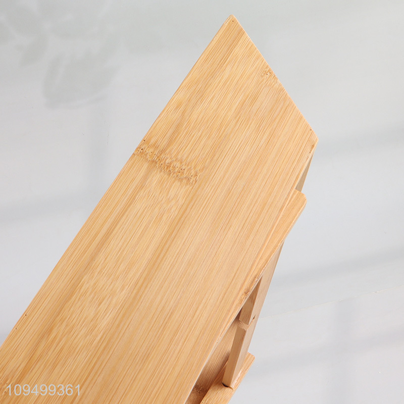 China products bamboo step storage rack for sale