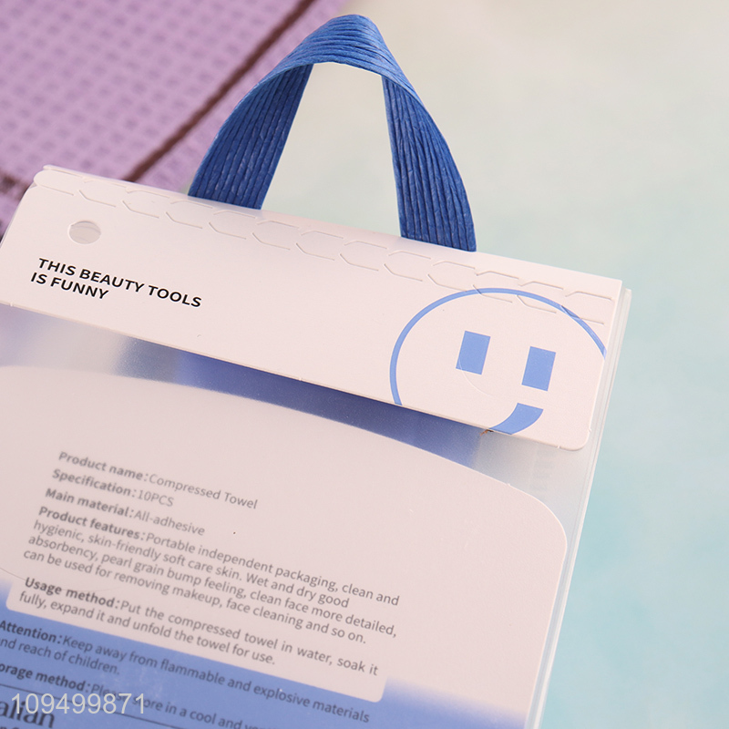 Wholesale portable compressed towel for travel