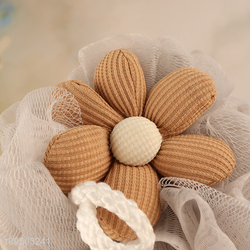 Latest products   bath ball bath flower for sale