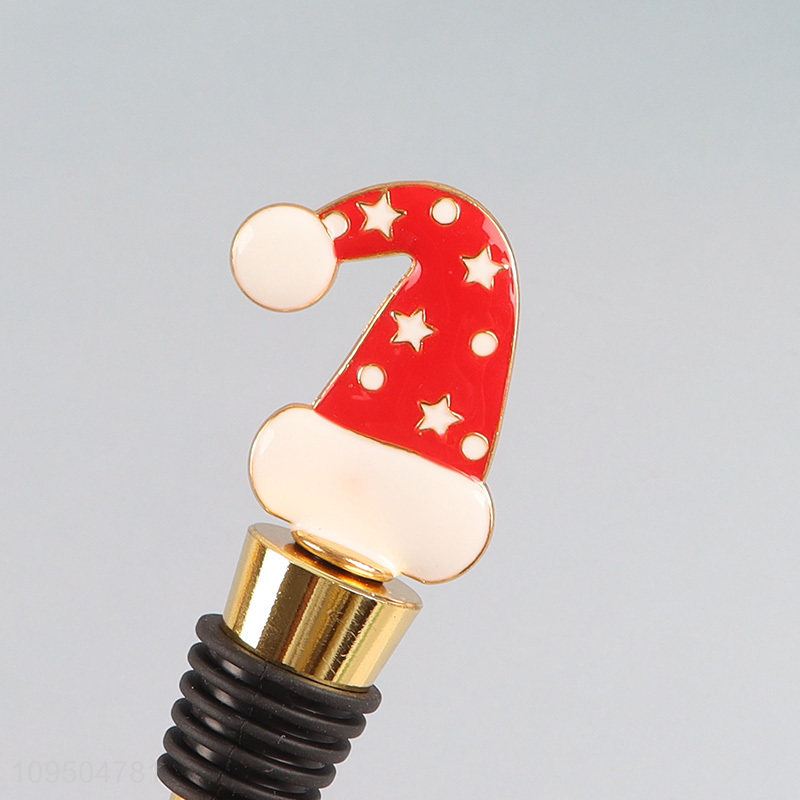 Top products christmas series wine bottle stopper