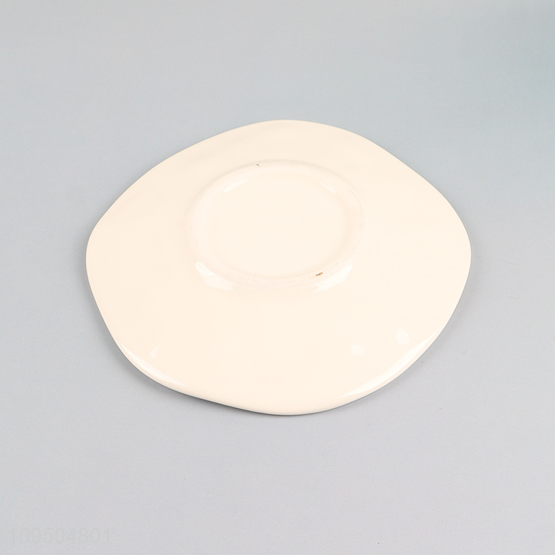 Factory price ceramic coffee cup and saucer set