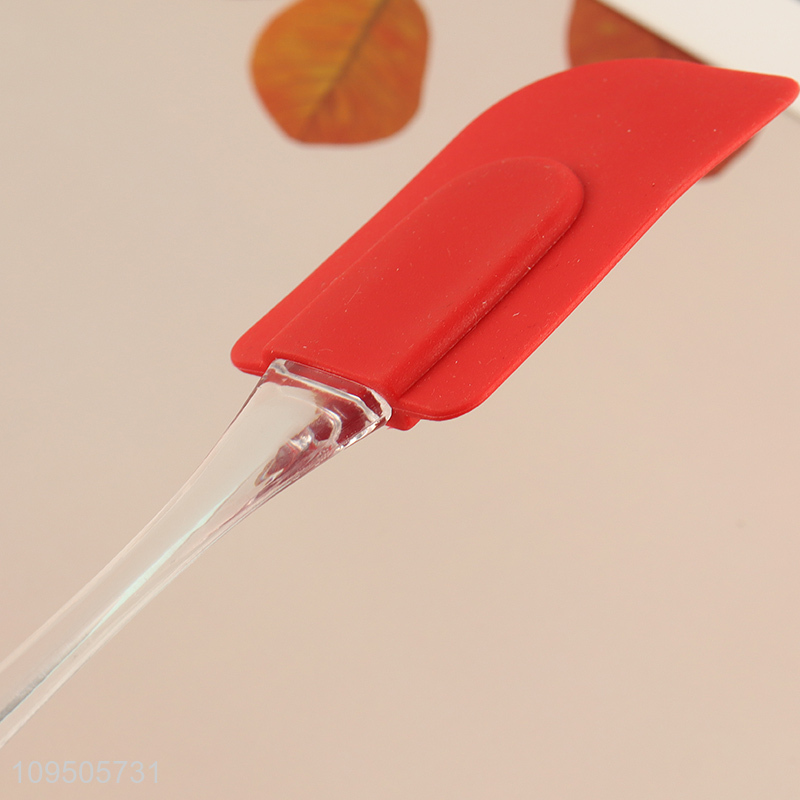 Best quality silicone red butter spatula cheese spatula