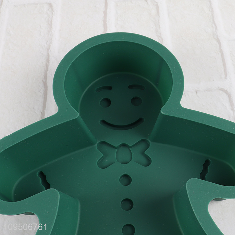 China supplier non-stick silicone cake mold for christmas