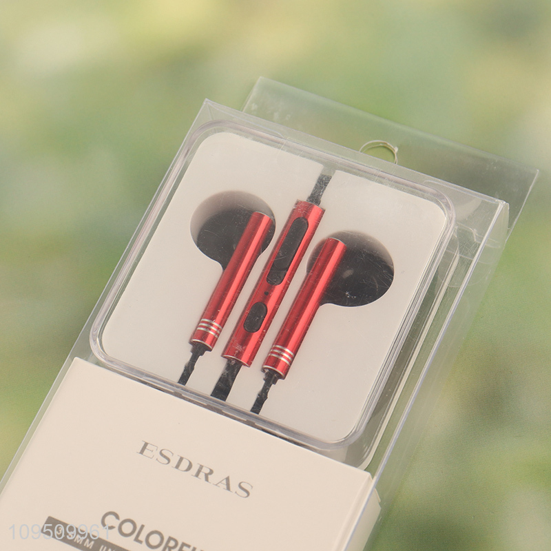 New arrival fashion colorful earphones for sale