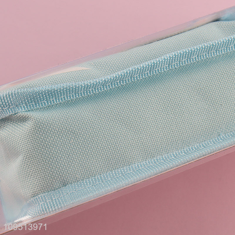 Top sale stationery pencil bag with zipper