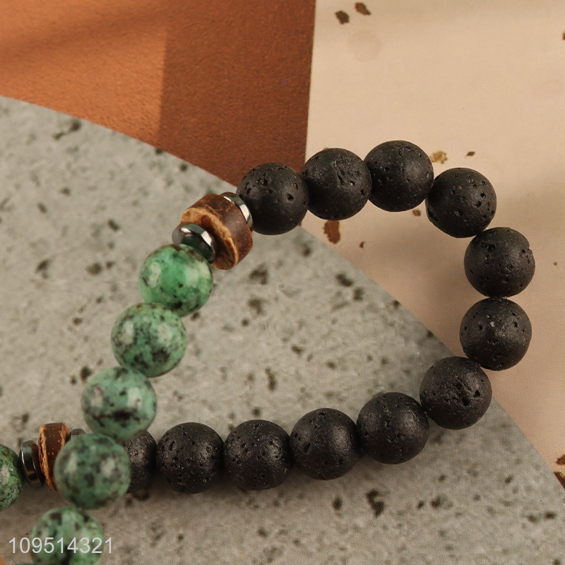 Factory price fashion jewelry stone bracelet for sale