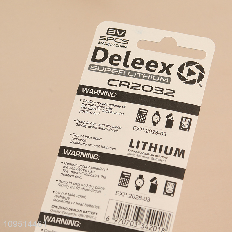 New product cr2032 3v lithium coin battery