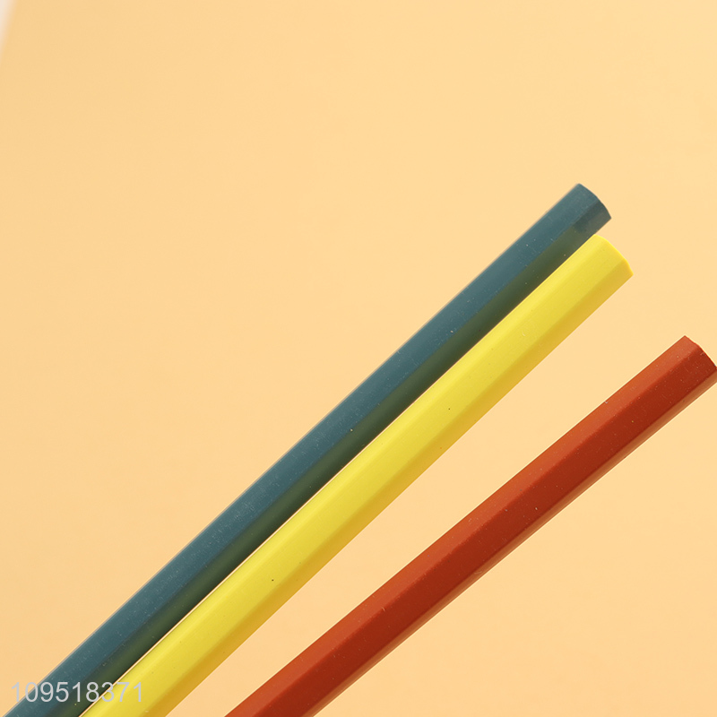 Low price child erasable colored pencil pack