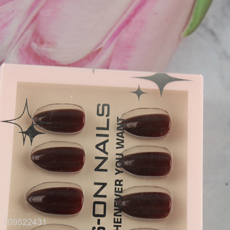 Latest products full cover fake nail set