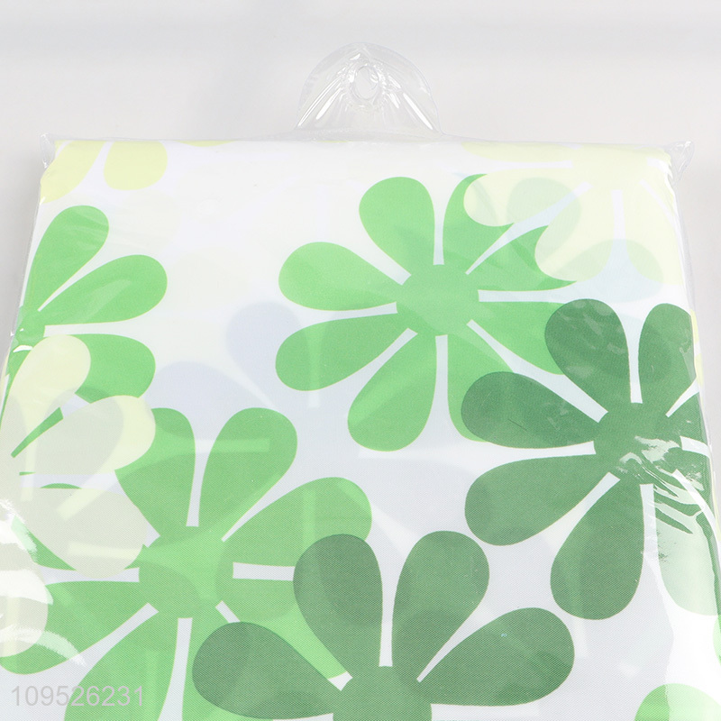 Best Selling Waterproof Floral Shower Curtain