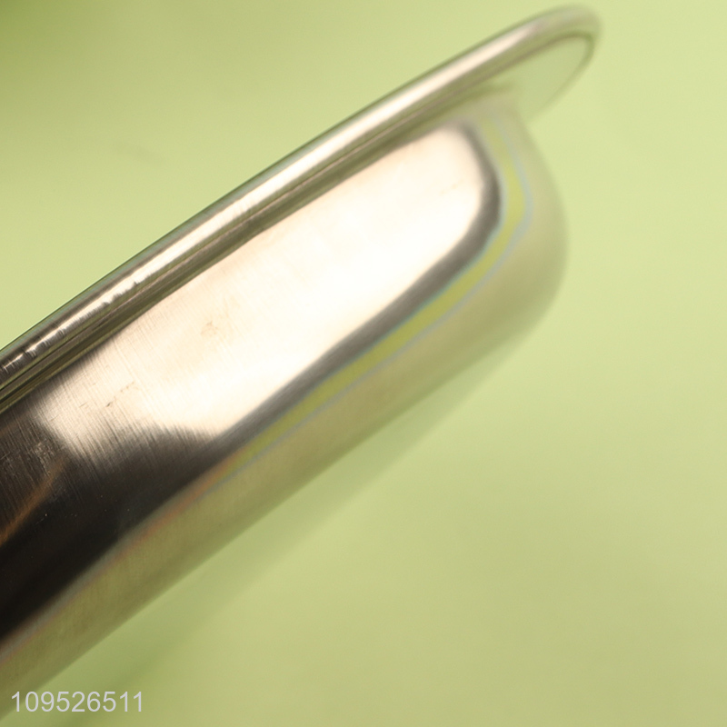 Hot sale stainless steel round tableware plate