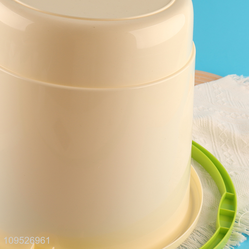 China products cartoon household plastic bucket with handle