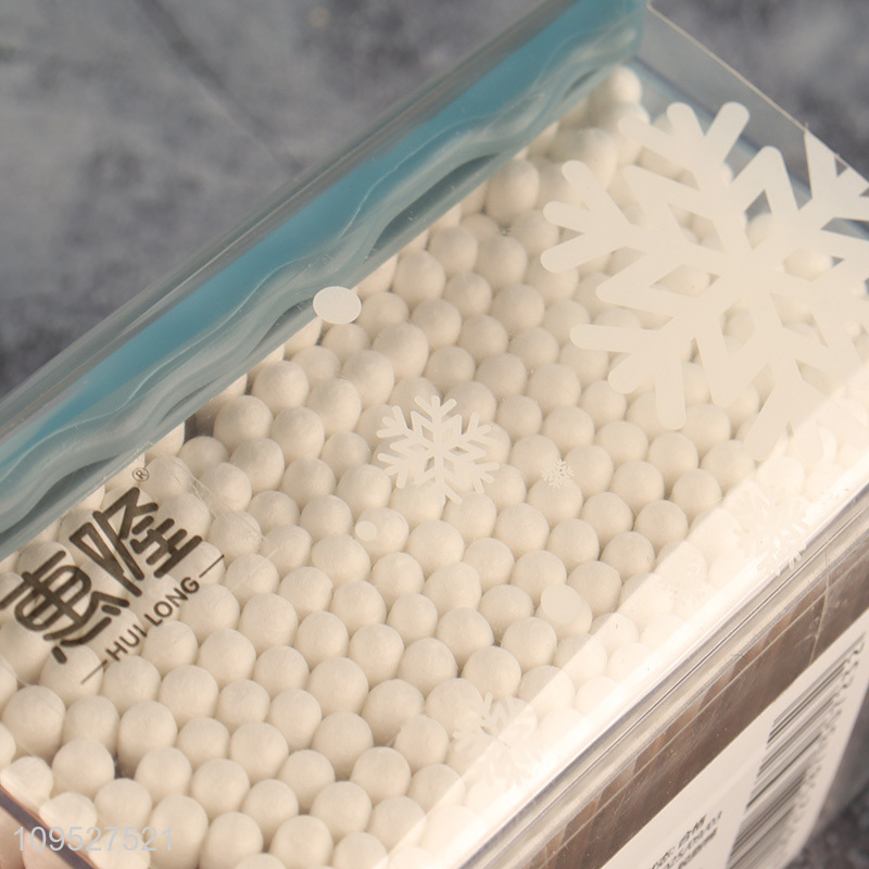 Low price 240pcs carbonized cotton swabs