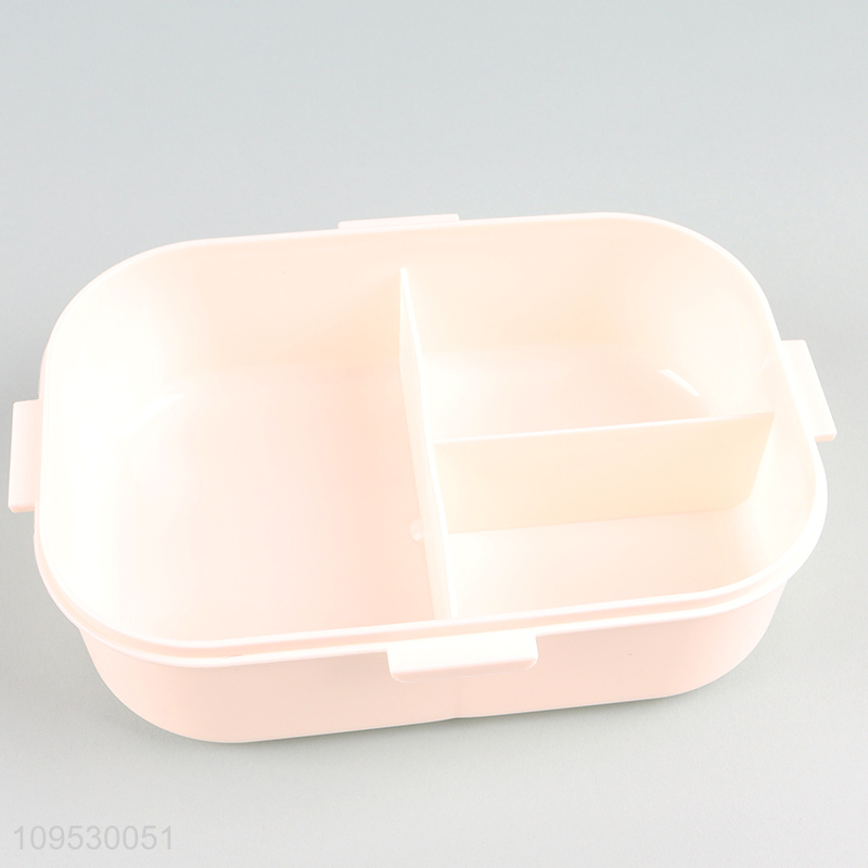 New arrival  1400ml lunch box with spoon and fork