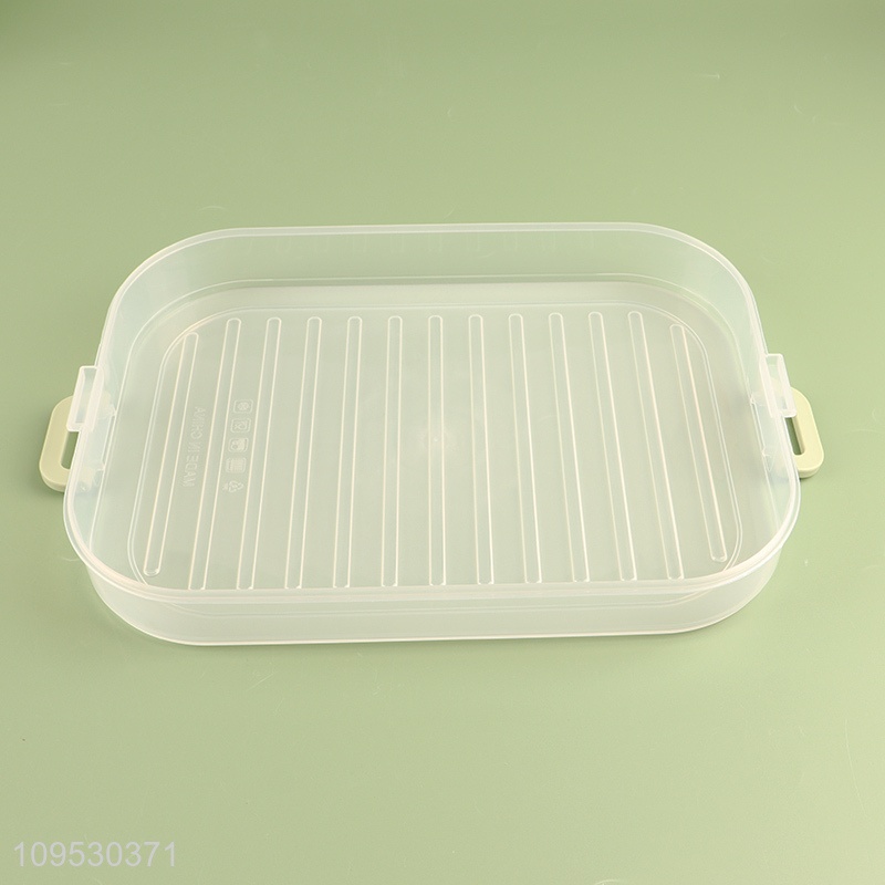 Low price 4-layer dumpling storage box for kitchen