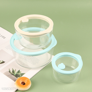 Good quality glass food container crisper preservation box