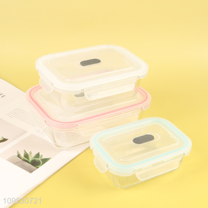 New arrival  glass food container crisper for kitchen