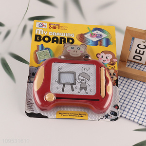 New product monkey magnetic writing board with challenge game