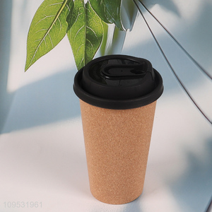 Hot selling disposable coffee cup with lid