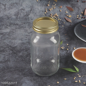 New arrival glass sealed storage jar with lid