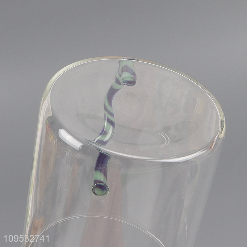 Good sale glass water cup drinking cup with handle