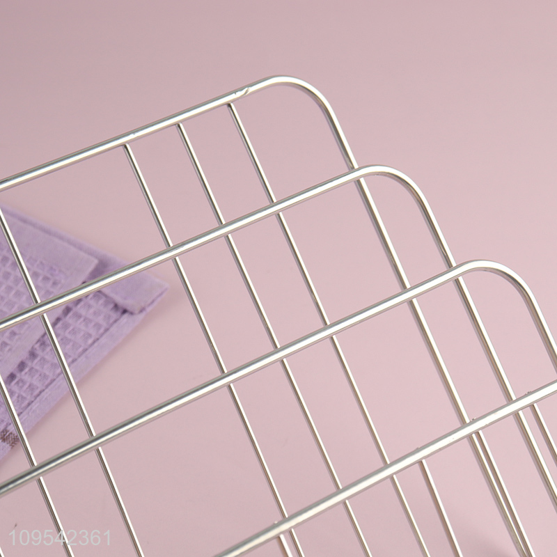 Top selling desktop metal magazine storage rack