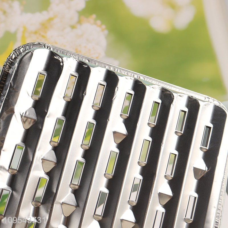 Best sale 3pcs aluminum foil barbecue tray set