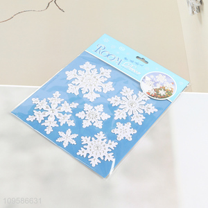 Top products snowflakes christmas sticker decorative sticker