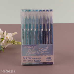 Hot sale sea salt blue tone journal & art pen