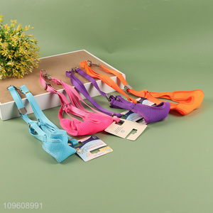 New arrival  multicolor breathable pet harness leash