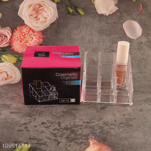 Good price cosmetic storage box makeup box for desktop